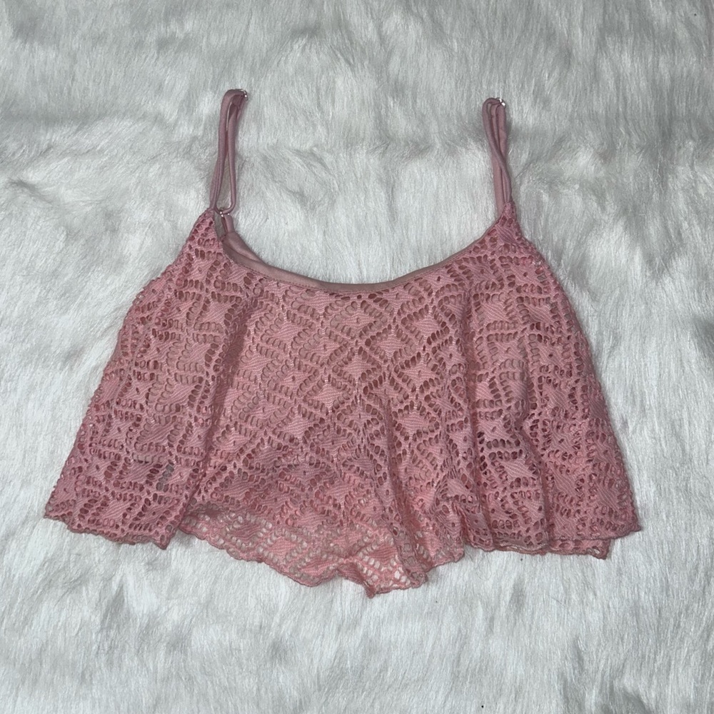 Pink Crop Top